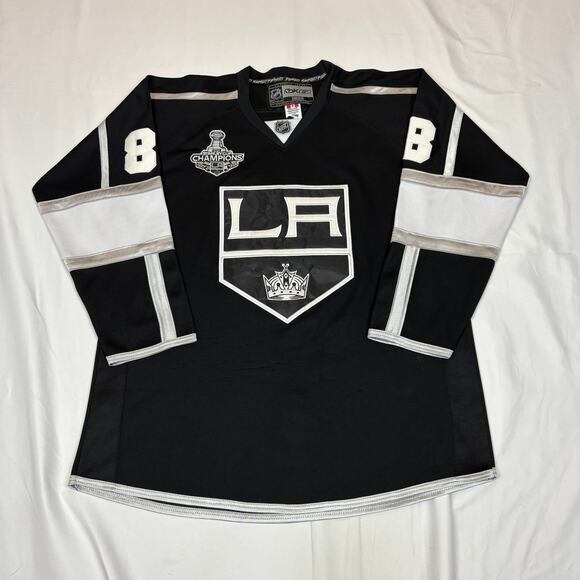 Drew Doughty #8 LA Kings CCM Hockey Jersey Men's 54 Reebok 2012 Stanley Cup - Picture 2 of 14